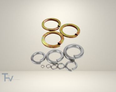Zinc Plated Spring Lock Washers